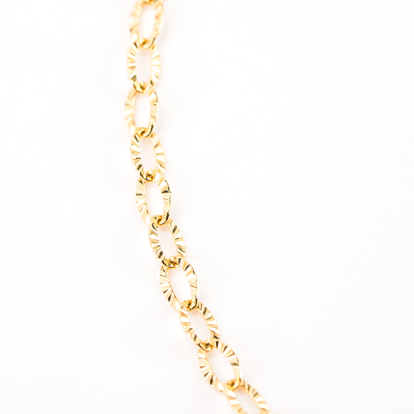 Flower Petal Chain Bracelet