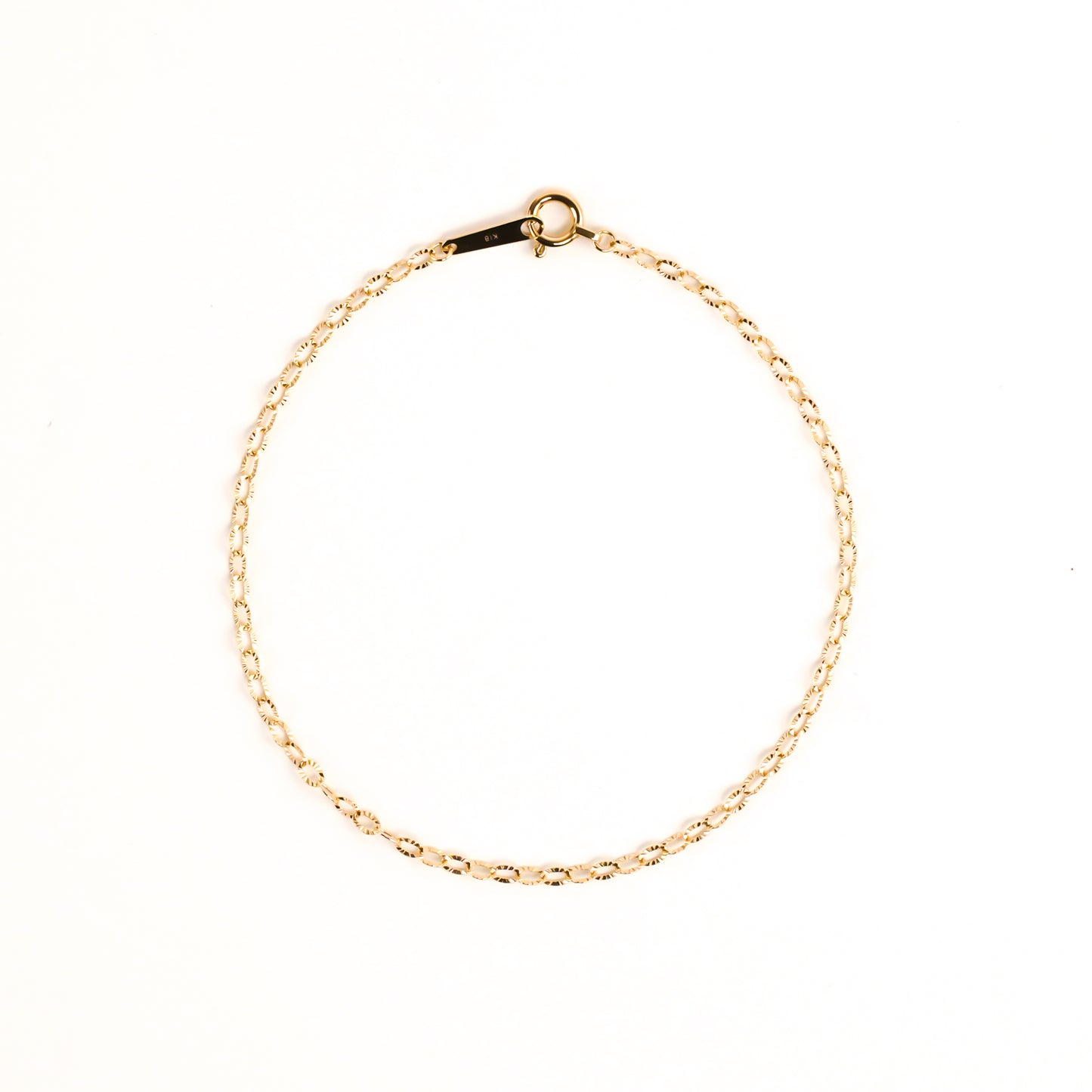 Flower Petal Chain Bracelet